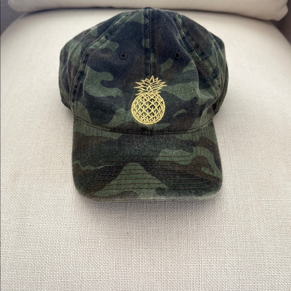 O'Neill Green Camouflage Cap with Pineapple Detail